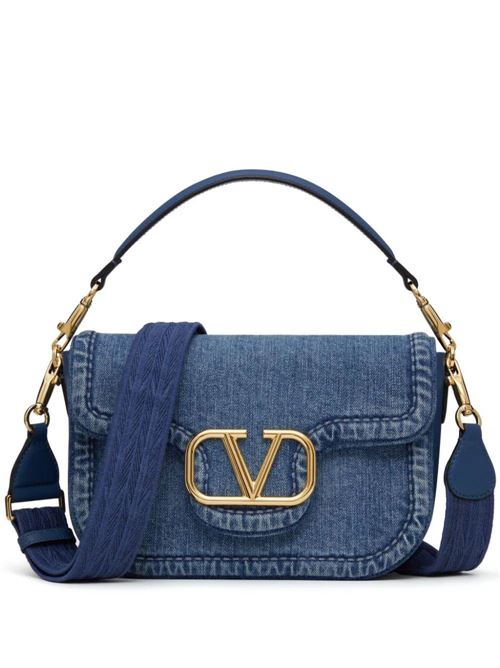 borsa a spalla locò in denim Valentino Garavani | 4W0B0N20KBQYW1